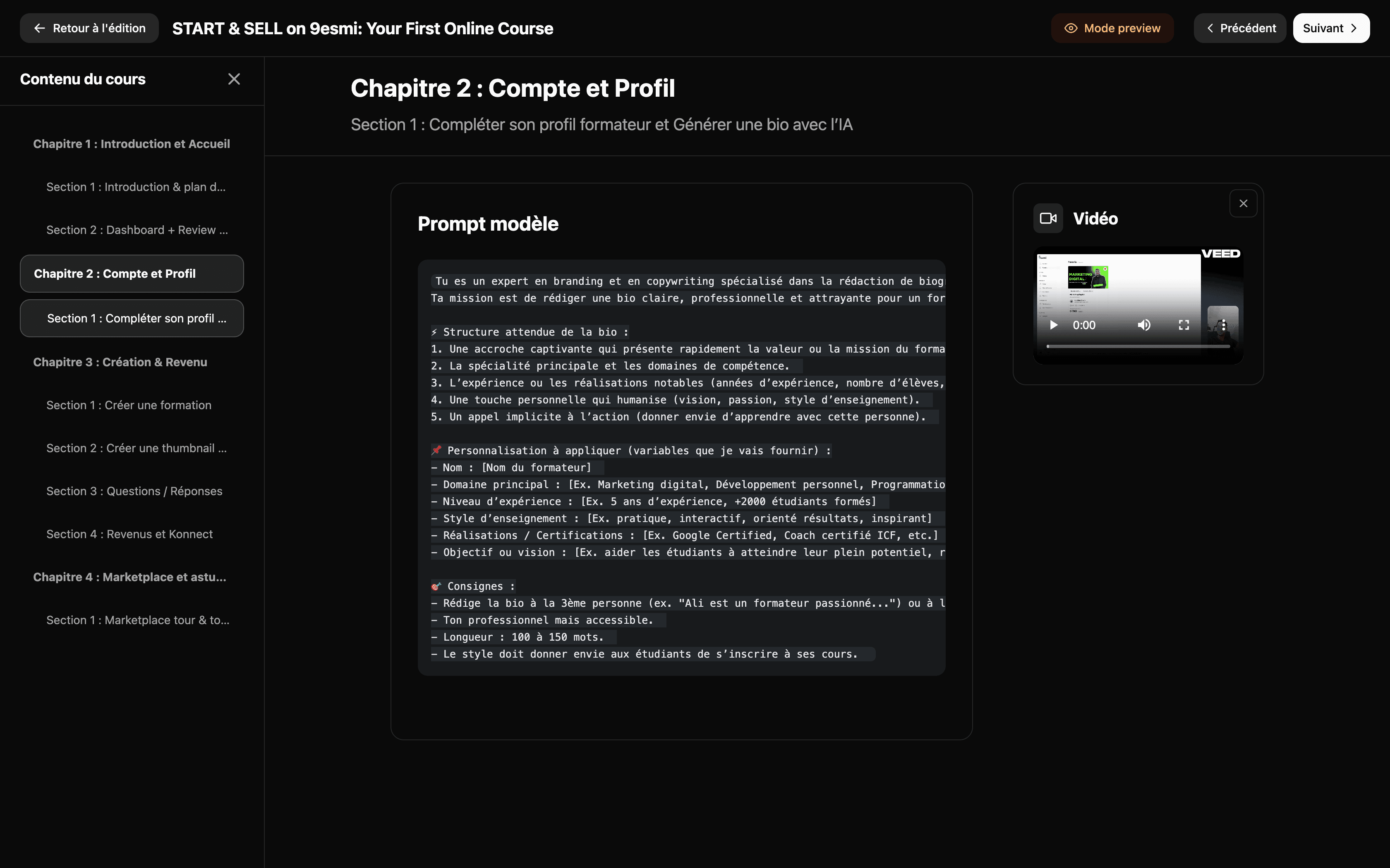 9esmi Marketplace - Online Learning Platform - Screenshot 1